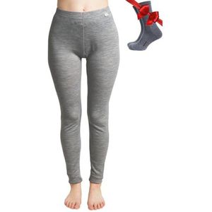 Thermisch Ondergoed Voor Dames - Merino Leggings En Wollen Sokken