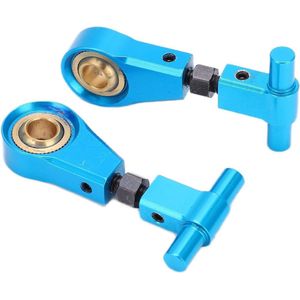 Aluminium TT02 RC Auto-accessoires Upgrade Onderdeel Voorste Draagarm voor Tamiya TT02 1/10 RC Auto - Blauw - Verbeterde Prestaties .