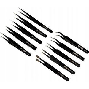 Pincet, pincet, set van 10