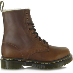 Dr. Martens - 1460 Serena - Gevoerde Enkellaarzen - Bruin