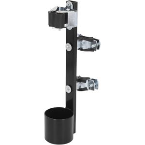 Universele Wandelstokhouder - Zwart - Aluminiumlegering - Voor Scootmobielen en Rolstoelen