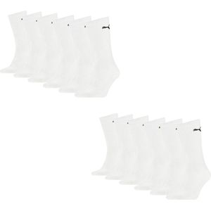 SOKKEN 12 PAAR Puma Sokken Cush Crew Sportsokken Tennissokken Unisex