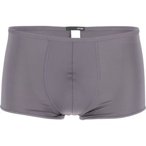 HOM Plumes trunk (1-pack) - heren boxer microfiber kort - antraciet grijs - Maat: M