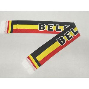 Belgische Voetbal - Fan- Sjaal, Sjerp 145x16cm Polyester
