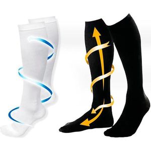 MeditorPlus Therapeutische Compressiesokken - Compressiekousen - 3 paar Nude - L/XL