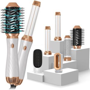 Fohnborstel - Airstyler - Multistyler - Fohnborstel Kort Haar - Hairwrap - Krulborstel - Krultang - Dupe - Haarstyler - Haardroger Met Borstel - Warmteborstel - Stijlborstel - Kort & Lang Haar - Trendy - Stylingtool - Glad Volume - Voor Het Drogen Va