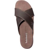 Timberland - Seaton Bay - Slippers - Bruin - Premium Leer - Klittenbandsluiting
