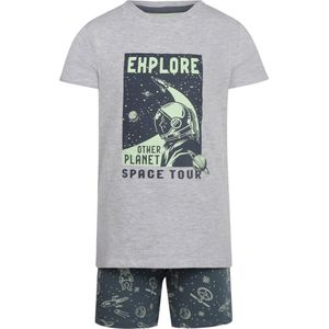 Charlie Choe - Pyjama - Set - Explore - Grey - Maat 86/92
