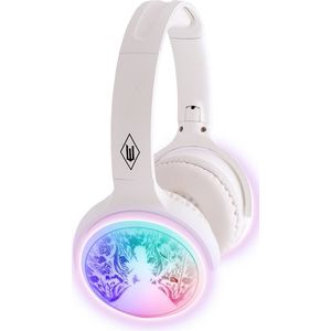 Wicked - draadloze kinderkoptelefoon - met LED light-up effecten - met microfoon - inklapbaar