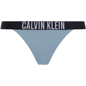 Bikinibroekje - Logoprint - Gladde Stof - Mid Waist