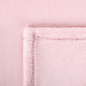 BAYBURT - Deken - Roze - 150 x 200 cm - Polyester