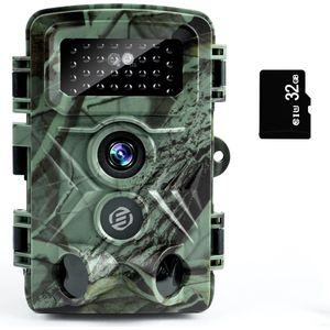 Equivera Wildcamera - Wildcamera met Nachtzicht - Wildcamera's - Wildcamera met Nachtzicht en Wifi - Wildlife Camera's - Wild Camera - Buitencamera met Nachtzicht - Wildcamera voor Buiten - Wildcamera met Sensor
