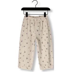 PLAY UP Printed Twill Trousers Broeken Meisjes - Creme - Maat 110
