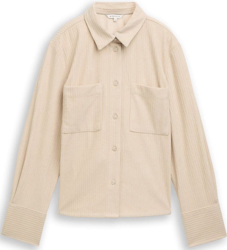 Tom Tailor Losvallende corduroy blouse