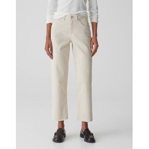 OPUS - Momito - Jeans - Beige - 7/8 Lengte - Regular Fit