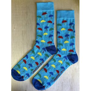 SOKn. Trendy sokken *PARAPLU'S* maat 35-41 (ook leuk om kado te geven !)