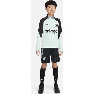 Nike Chelsea FC Strike Dri-FIT knit Voetbaltrainingstop Kids Mint Foam Maat 158/170