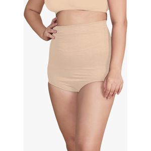 Munns en Mars Shapewear Voor Buik en Billen Naadloss High Waist Wit Beige S/M