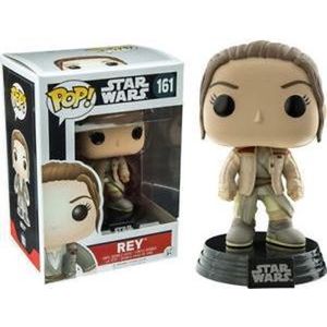 Funko Pop! Star Wars 7 Bobble Head N¬∞ 161 Rey In Finn's Jacket (Limited) - Verzamelfiguur