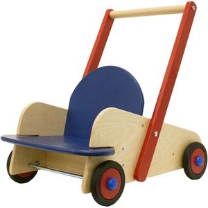 Loopwagen voor peuters - Walker Wagon met duwstang Loopwagen