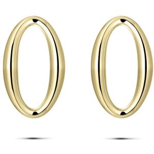 Gisser Jewels - Dames - Oorbel Bedels - C1000Y - Goud Verguld 925 Zilver