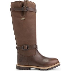 Travelin - Greenland - Outdoorlaarzen - Donkerbruin - Waterdicht en Gevoerd