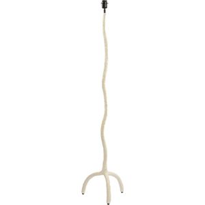 Light & Living Vloerlamp Guja - Papier Maché - 137cm - Crème - excl. kap