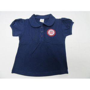 dirkje , meisje, t-shirt , polo marine , 92 - 2 jaar