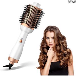 RFWR® Professionele 3-in-1 Warmeluchtborstel voor Drogen, Stylen en Volume