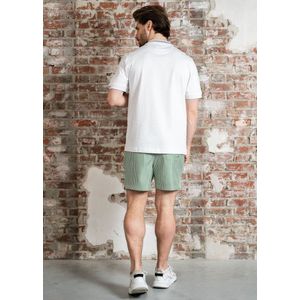 Farah Colbert seersucker swimshort - green meadow