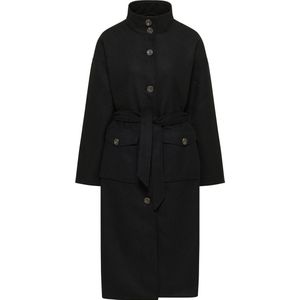 Dreimaster - Overgangsjas - Zwart - Wolmix