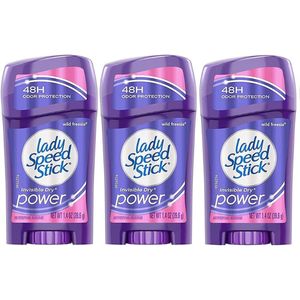 Lady Speed Stick Invisible Dry Powder Wild Freesia Deodorant Vrouw - Antiperspirant Deodorant Stick - 3 x 40g
