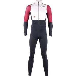 Nalini - Heren - Fietspak - Fietsbroek en Fietsshirt samen - Winter - HP XWARM SUIT - RED WINE/PRISTINE - XL