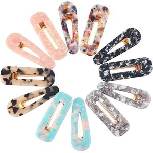 Kleurrijke Geometrische Haarspeldjes 12 Stuks voor Dames en Tiener Meisjes