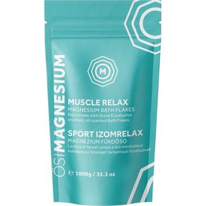 Muscle Relax Magnesium Badkristallen Eucalyptus 1000 gr