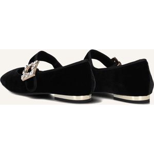 Stefano Lauran - Ballerina's - Zwart - Suède