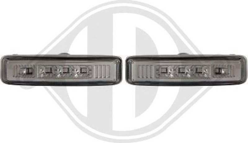 Bmw - Diederichs 1223479 - Set Knipperlichten - Rookgrijs - LED