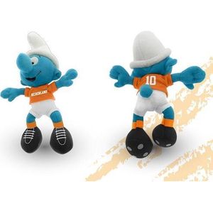 Smurfen knuffel met Nederlands tenue - 20 cm - voetballer - Limited Edition