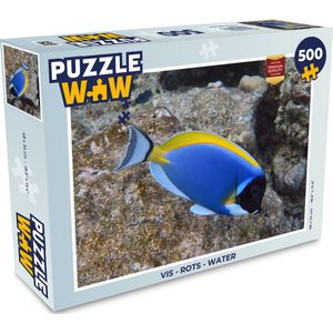 Puzzel Vis - Rots - Water - Legpuzzel - Puzzel 500 stukjes