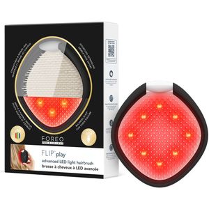 FOREO FLIP Play Geavanceerde LED-haarborstel – Haarverzorgingsborstel voor haargroei en hoofdhuidverzorging - Midnight Magic!