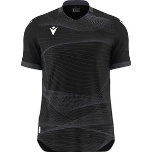 Macron - Wyvern Eco Shirt - Korte Mouw - Zwart