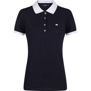 Jimmy Sanders - Top - Navy - Jersey - Polokraag - Kwartmouw