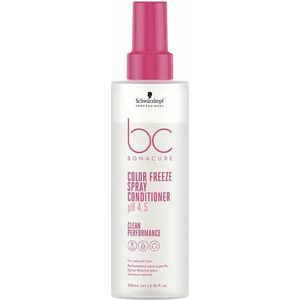 Schwarzkopf Professional Bonacure Color Freeze Spray Conditioner - 3 x 200 ml - Voordeelverpakking