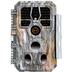 Equivera Wildcamera voor Buiten - Wildcamera met Nachtzicht - WiFi - Hoge Resolutie - Waterdicht - Wild Camera - Premium
