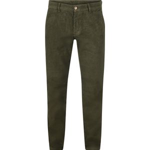 Steppin' Out Chino broek Flemm Corduroy Olive - Maat 48 - Heren - Mannen broeken