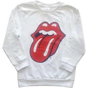 The Rolling Stones - Classic Tongue Sweater/trui kids - Kids tm 10 jaar - Wit