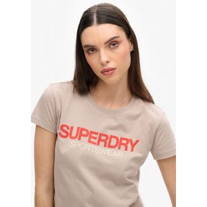 Superdry - Aansluitend Sportswear T-shirt - Dames - T-shirts