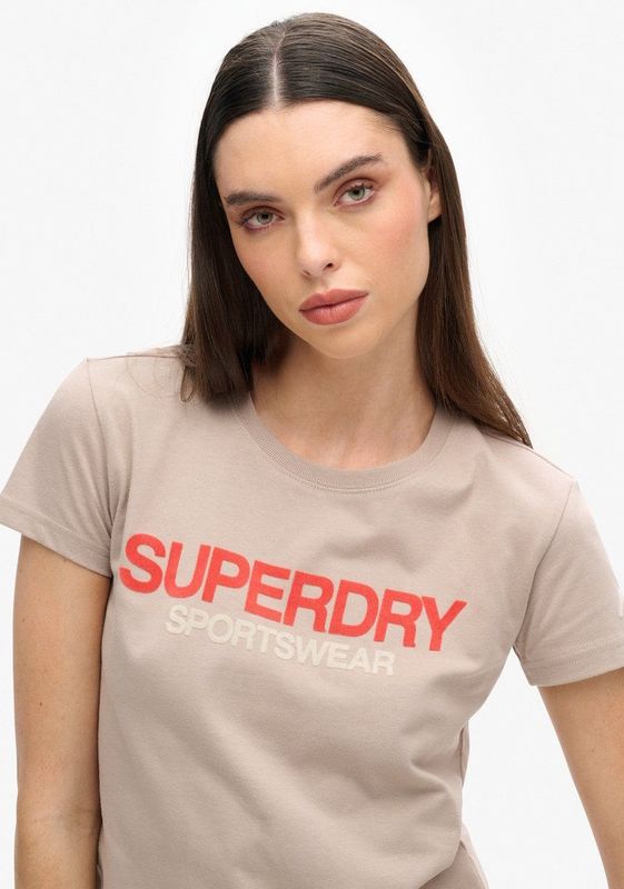 Superdry - Aansluitend Sportswear T-shirt - Dames - T-shirts