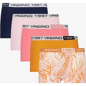 VINGINO 5PACK BOXER GIRLS - Oranje - Maat 146/152