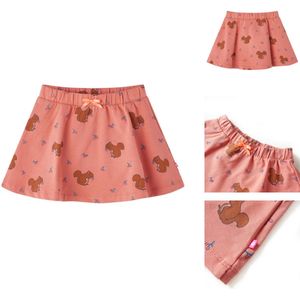 vidaXL Kinderrokje - Kinderrokjes - Kinderkleding - Kinderkled - Kinderrokje 128 oudroze
